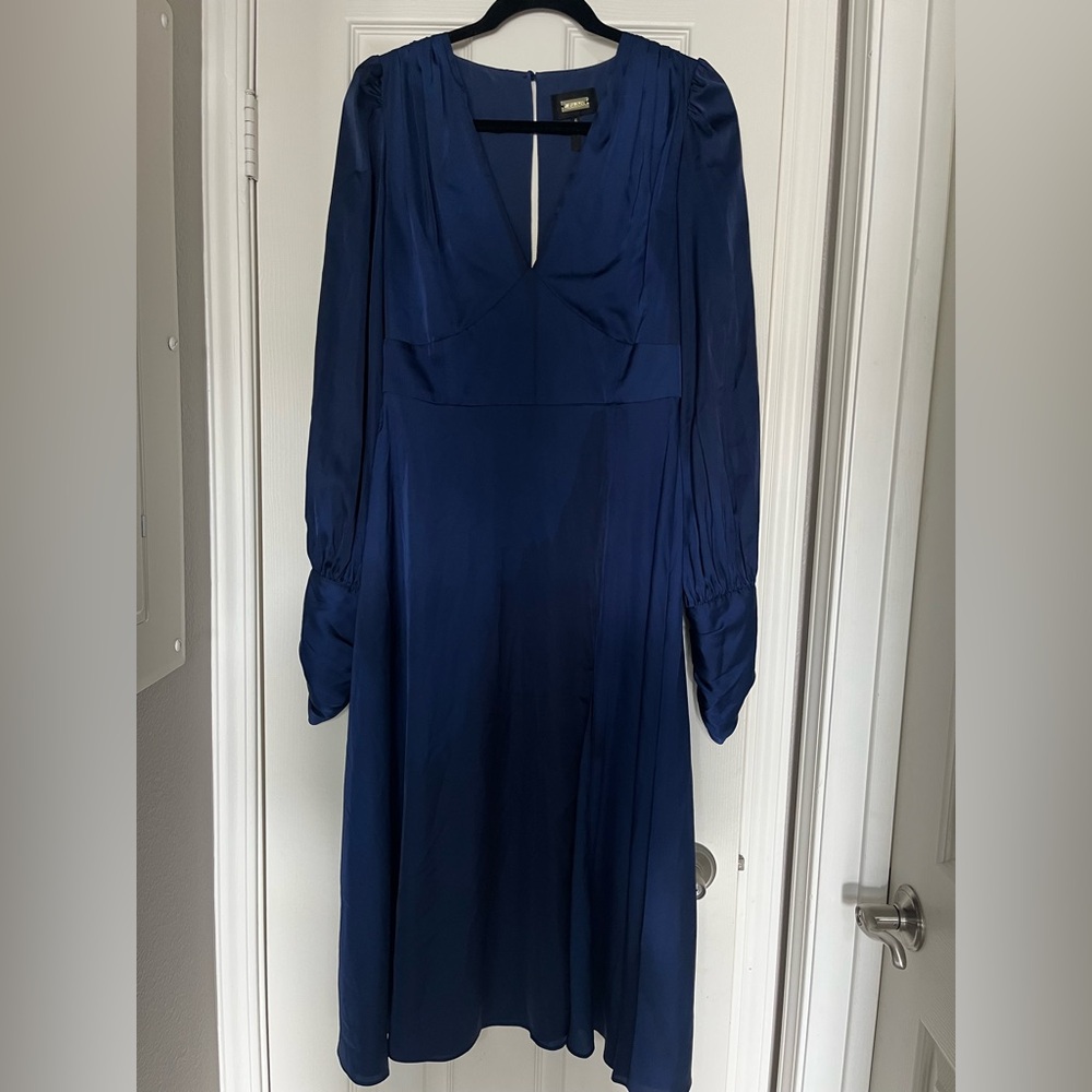 Alexia Admor Deep Blue Long Sleeve Dress